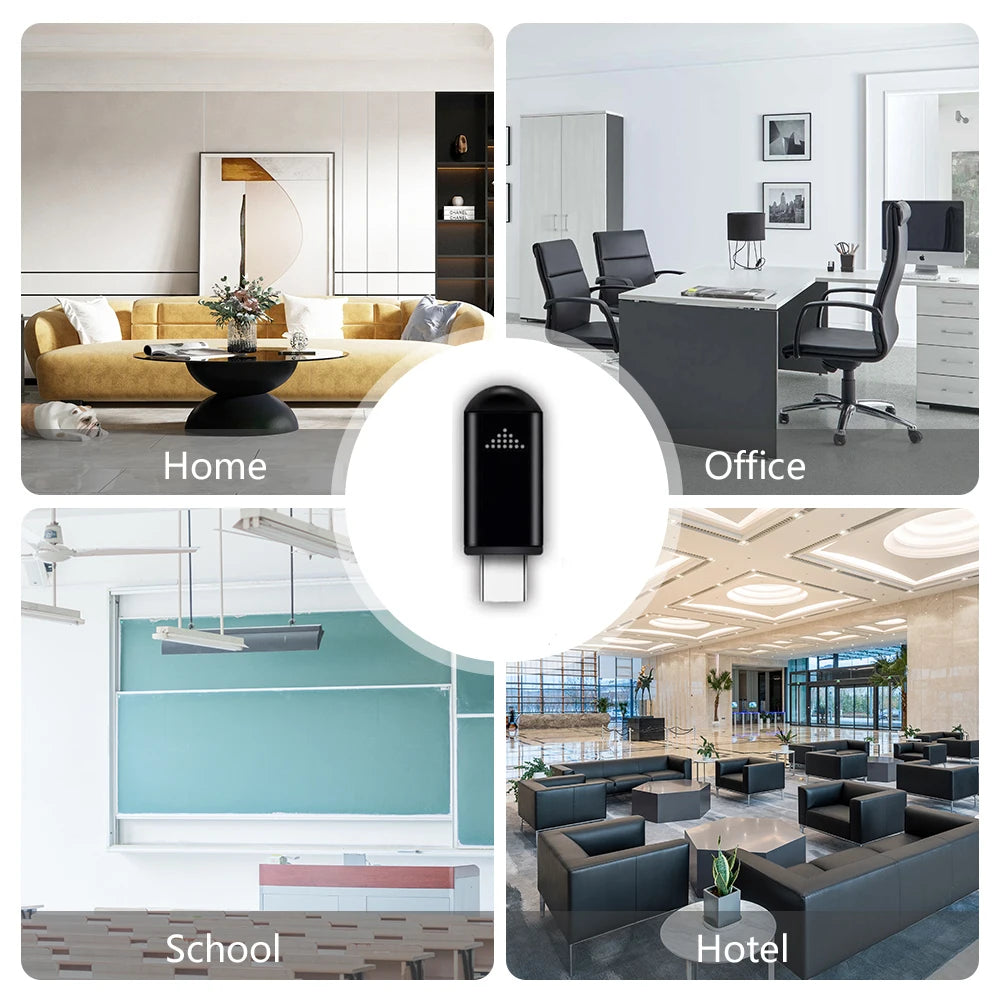 📱 Télécommande universelle infrarouge pour smartphone – Adaptateur Type-C & iPhone | Compatible TV, climatiseur, ventilateur