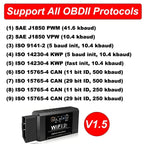 ELM327 V1.5 WiFi – Scanner OBD2 intelligent pour diagnostic auto sur Android, iOS et PC