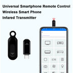 📱 Télécommande universelle infrarouge pour smartphone – Adaptateur Type-C & iPhone | Compatible TV, climatiseur, ventilateur
