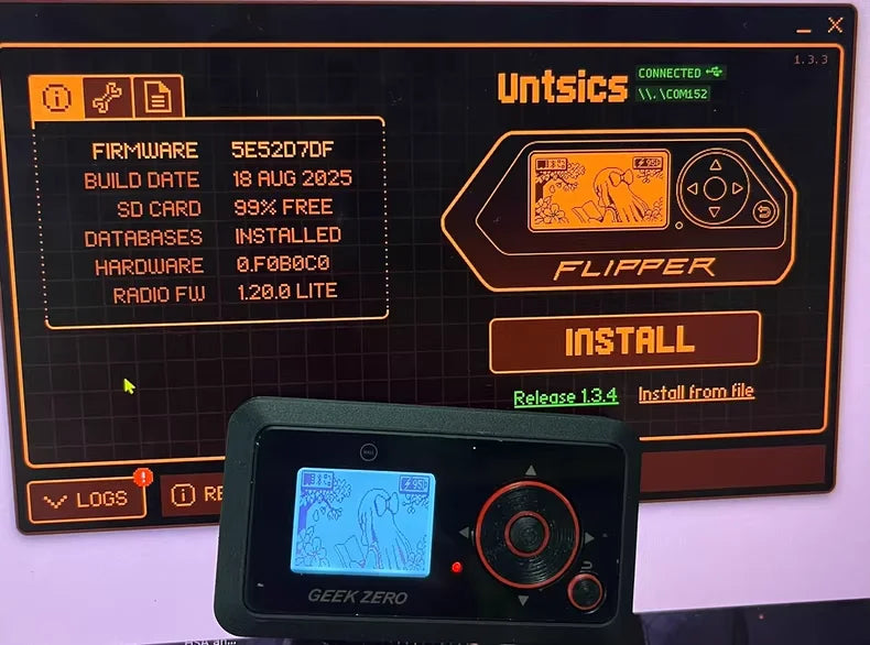 GeekZero – Système Momentum, antenne MCX, souris aérienne BM160 et capteur Hall